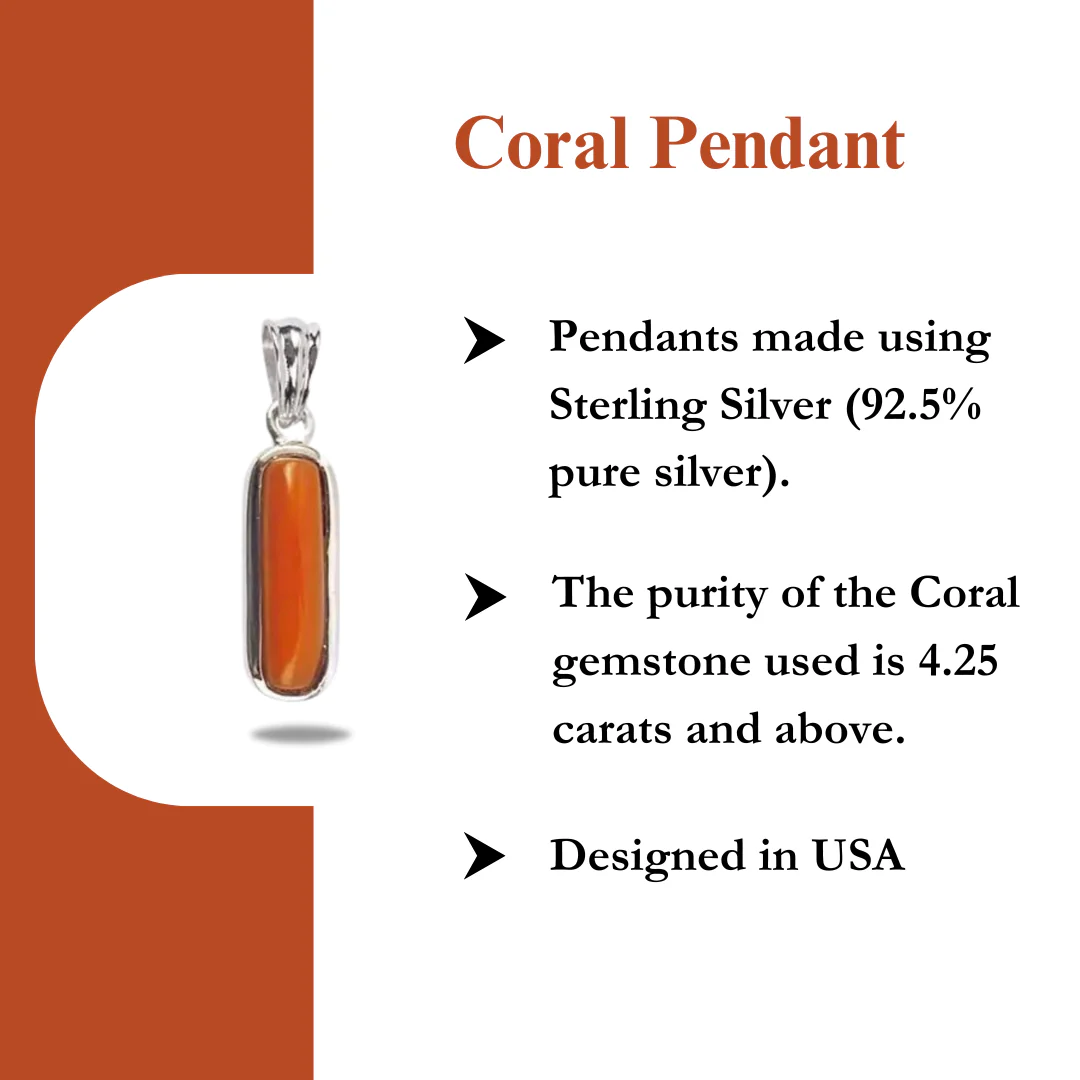 coral pendant