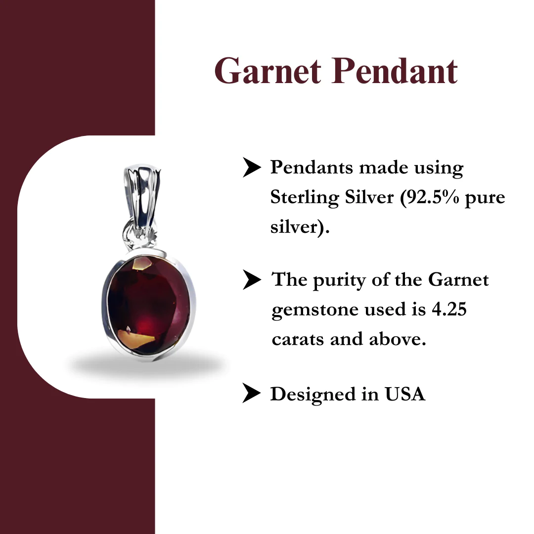 Garnet Pendant